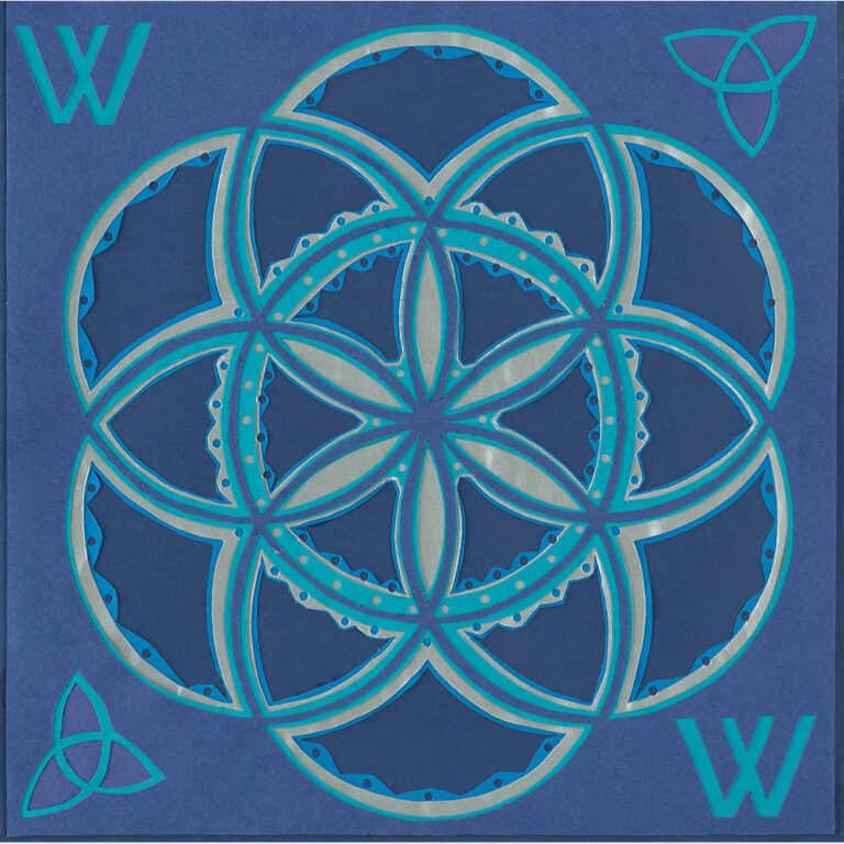 Daisy Wheel And Other Symbols Print Gemma Khawaja